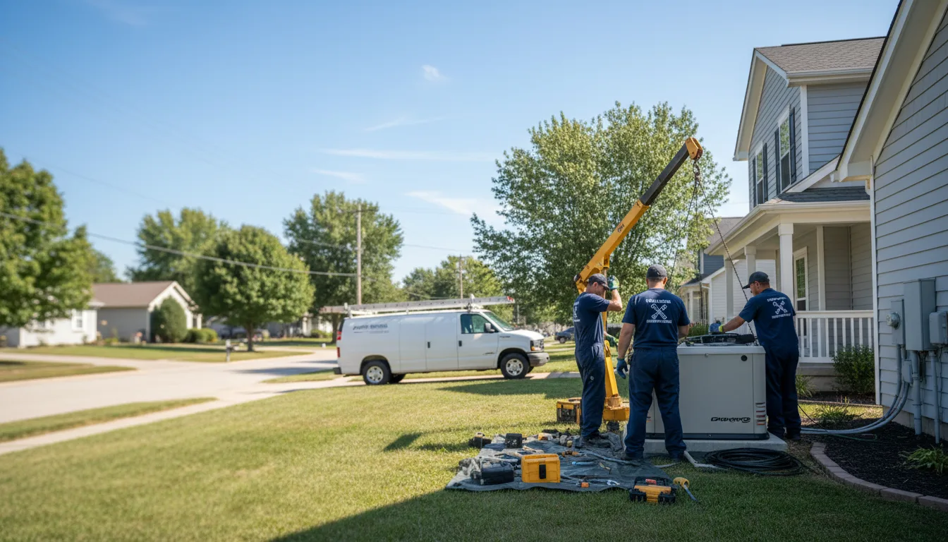 Generator Installation in Sheffield, TX near me